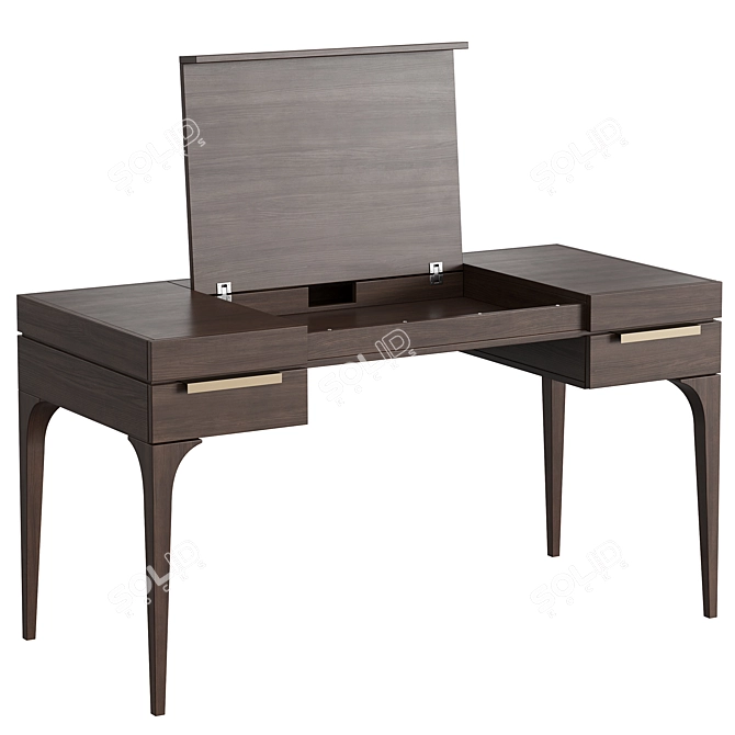 Dantone Home Bridge Writing Desk 3D model image 2