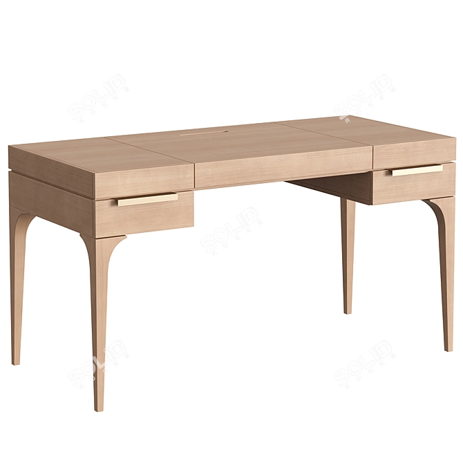 Dantone Home Bridge Writing Desk 3D model image 4