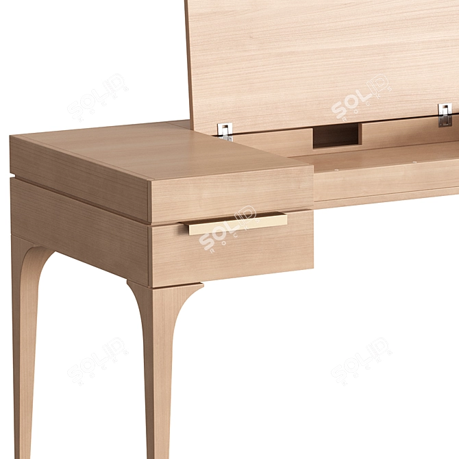 Dantone Home Bridge Writing Desk 3D model image 6