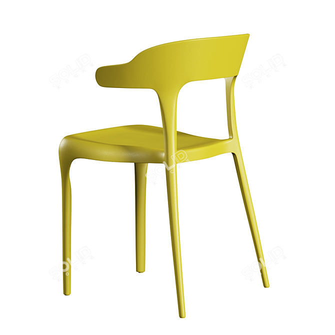 Stylish Neo Chair for Any Space 3D model image 4