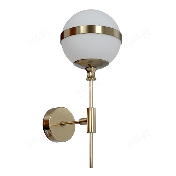 Italian Lightstar Globo Wall Lights 3D model image 1