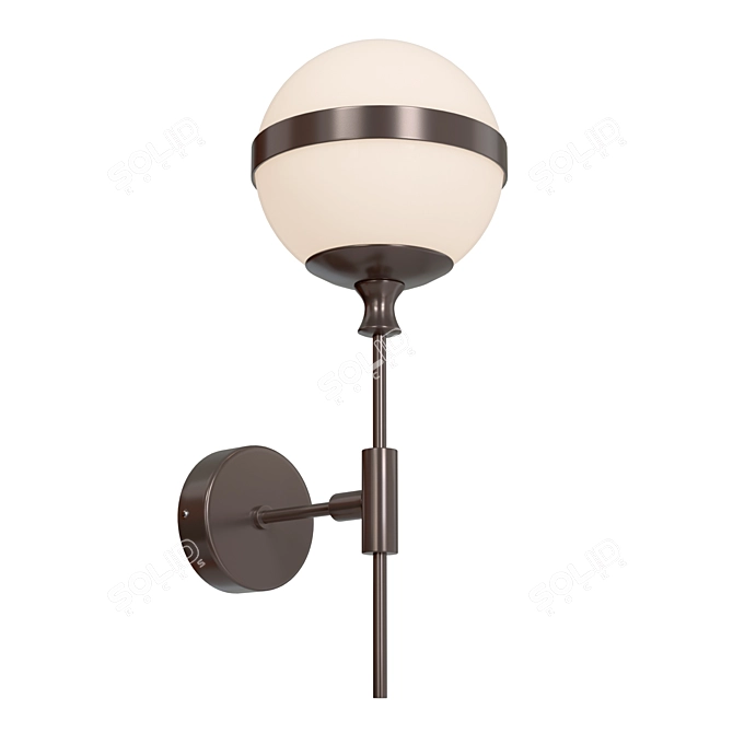 Italian Lightstar Globo Wall Lights 3D model image 4