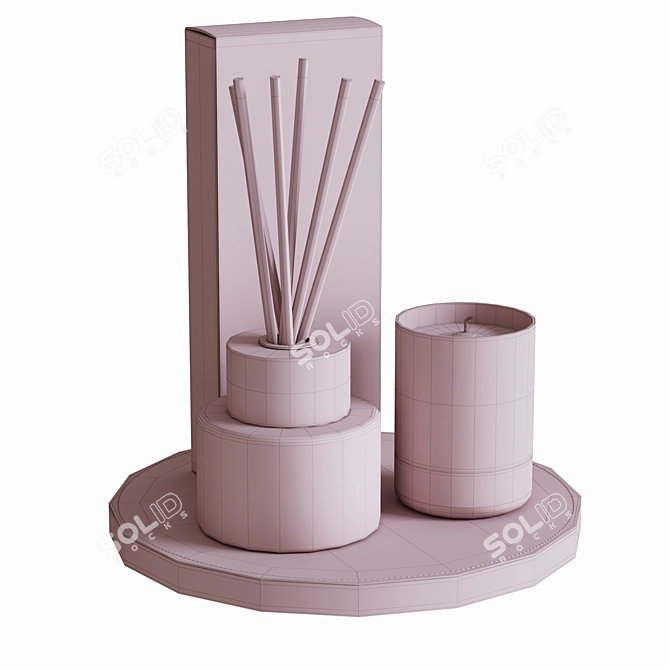 Aromatherapy Diffuser -  Relaxation Essential Oil 3D model image 2