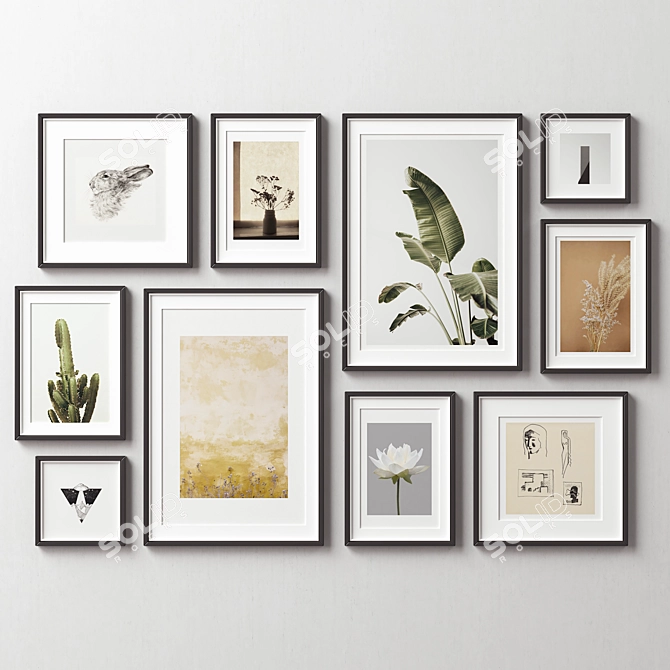 Variety Frames Collection - 10 Sizes 3D model image 14