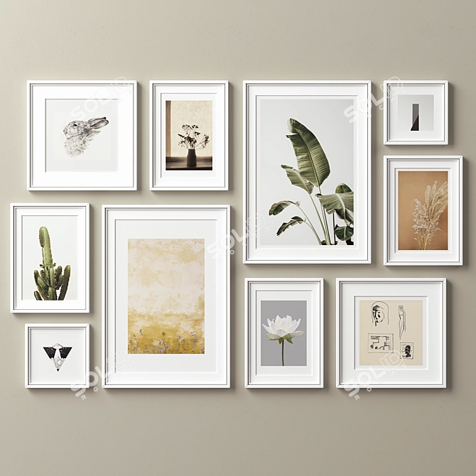 Variety Frames Collection - 10 Sizes 3D model image 15