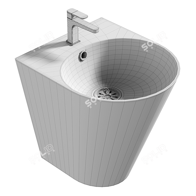 STWORKI Ларвик IGL 5910 Sink 3D model image 4
