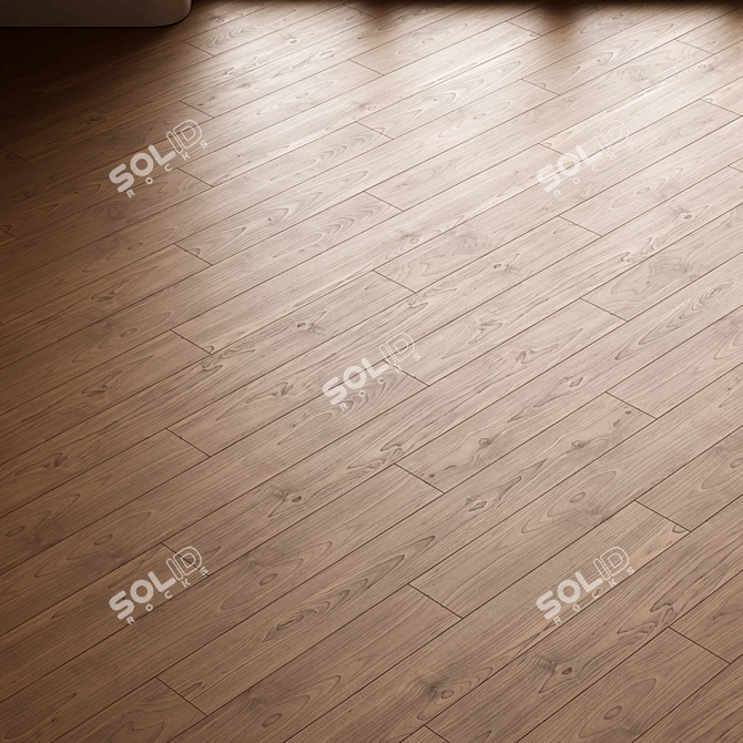 CoronaMultiMap Oak Parquet Floor 3D model image 9