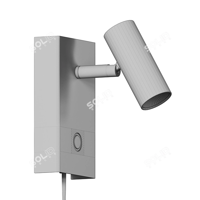 Translation: "All movable parts of the luminaires are linked."

Modern Linked Omari Sconce 3D model image 4