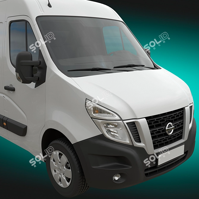 Nissan NV400 Medium Roof Van 3D model image 5