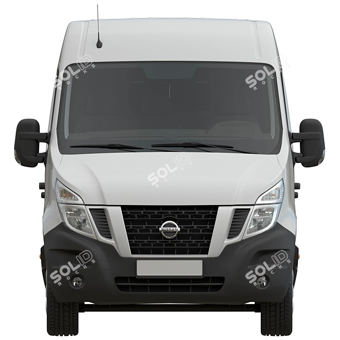 Nissan NV400 Medium Roof Van 3D model image 8