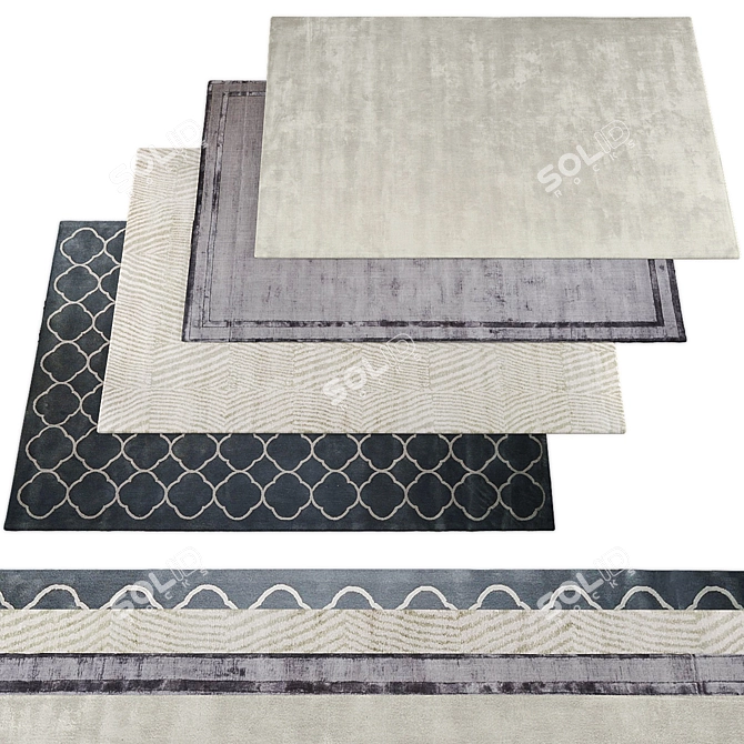 Archive Links Collection Rugs 3D model image 1