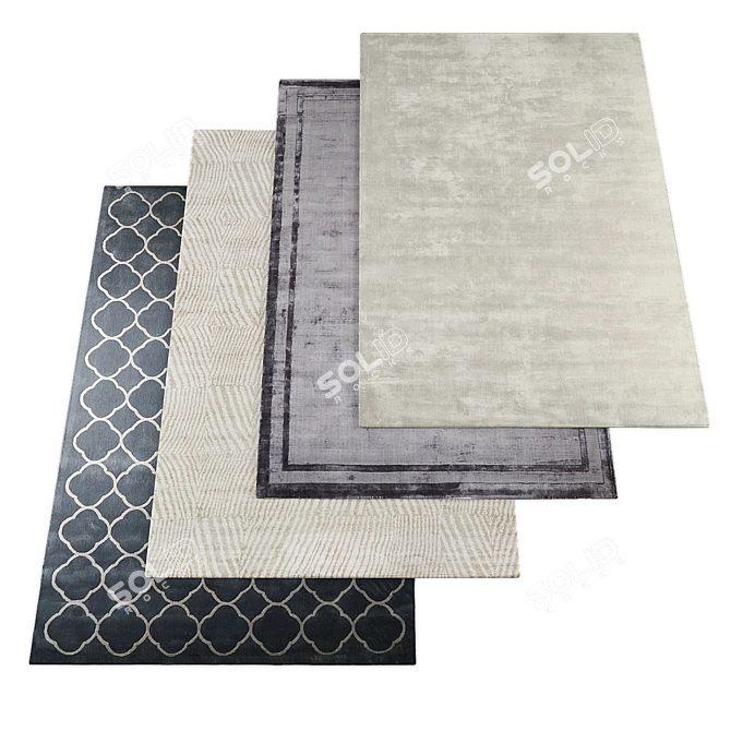 Archive Links Collection Rugs 3D model image 3