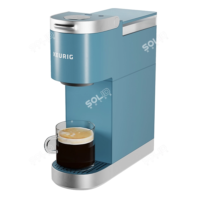 Compact Single Serve Coffee Maker 3D model image 2