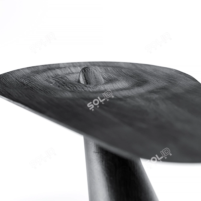 Modern Wave Table by Manner 3D model image 3