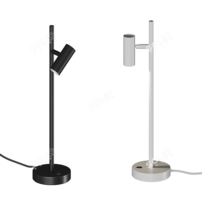 Swivel Design Table Lamp 3D model image 2