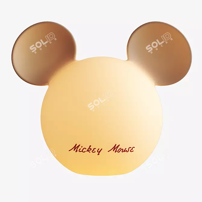 Mickey Mouse Disney Night Lamp 3D model image 1