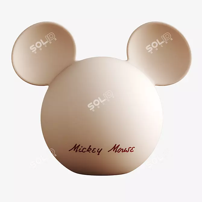 Mickey Mouse Disney Night Lamp 3D model image 2