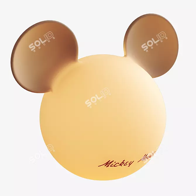 Mickey Mouse Disney Night Lamp 3D model image 4