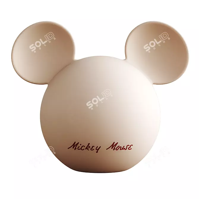 Mickey Mouse Disney Night Lamp 3D model image 7