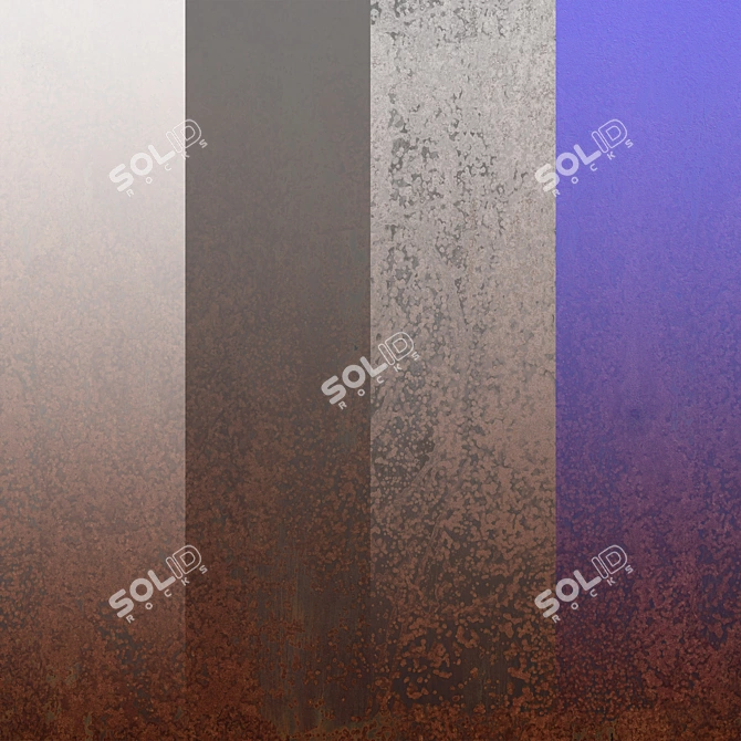 Seamless Metal Texture Pack 3D model image 2