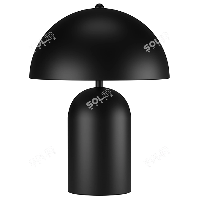 Retro Table Lamp Walter 3D model image 2