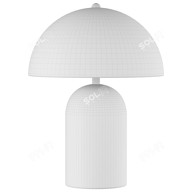 Retro Table Lamp Walter 3D model image 4