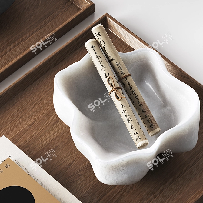 Japandi Decorative Set, Optimal for Corona & V-Ray 3D model image 3