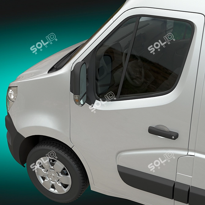 Nissan NV400 Minibus Models Pack 3D model image 5