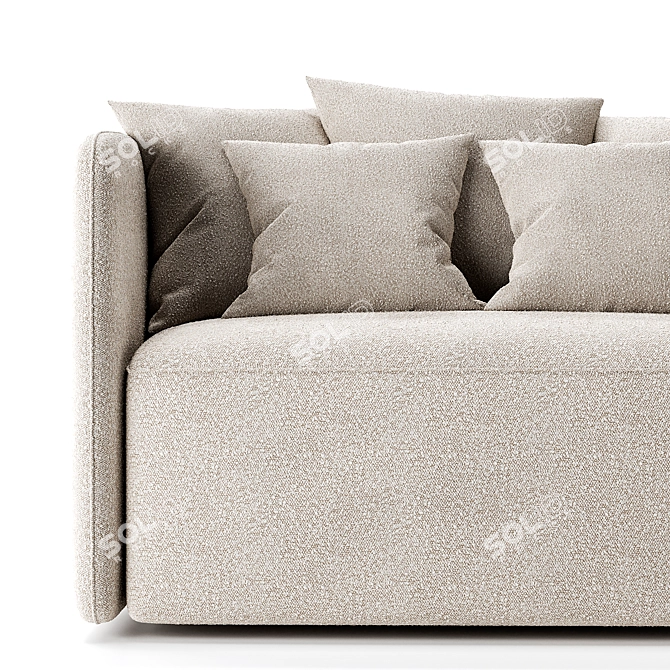Wave Sofa by Manner & Matter 3D model image 4