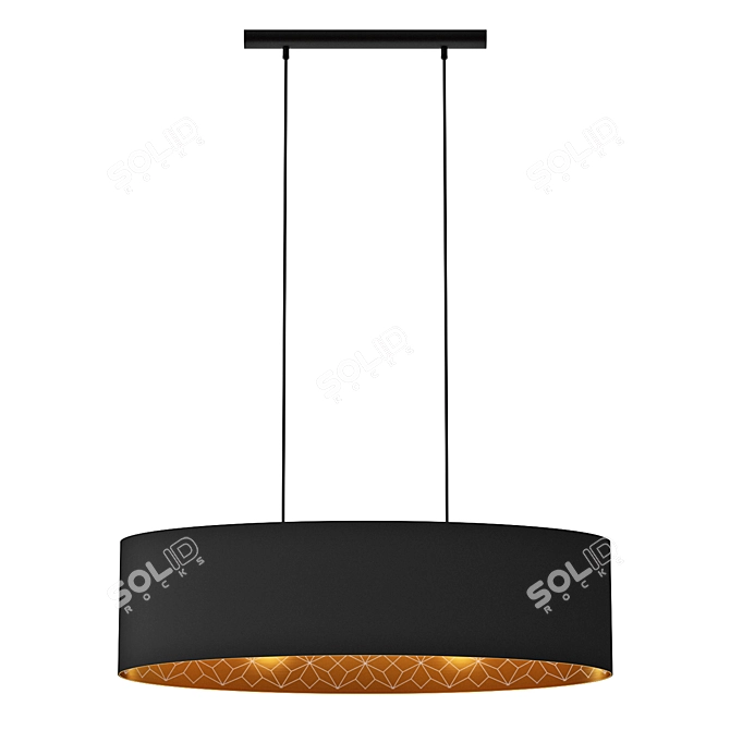 Eglo Zaragoza Pendant Light 3D model image 3