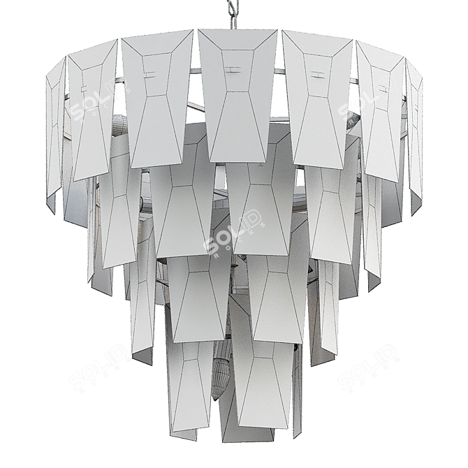 Elegant Arte Lamp Sophia Chandelier 3D model image 2