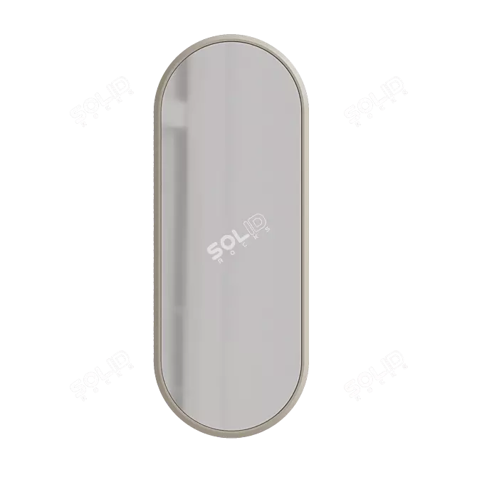 Primo Collection MDF Mirror 3D model image 6