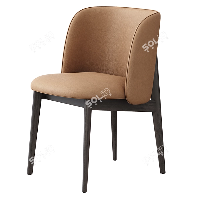  Sleek ABREY Chair Render Set 3D model image 3