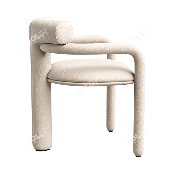 Contemporary Chair Tavalo A UV-Mapped 3D model image 3