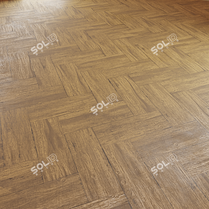 PBR Wood Texture Set 01 3D model image 3