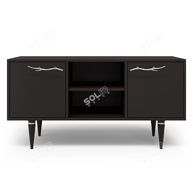 Art Kolor Matte TV Stand 3D model image 5