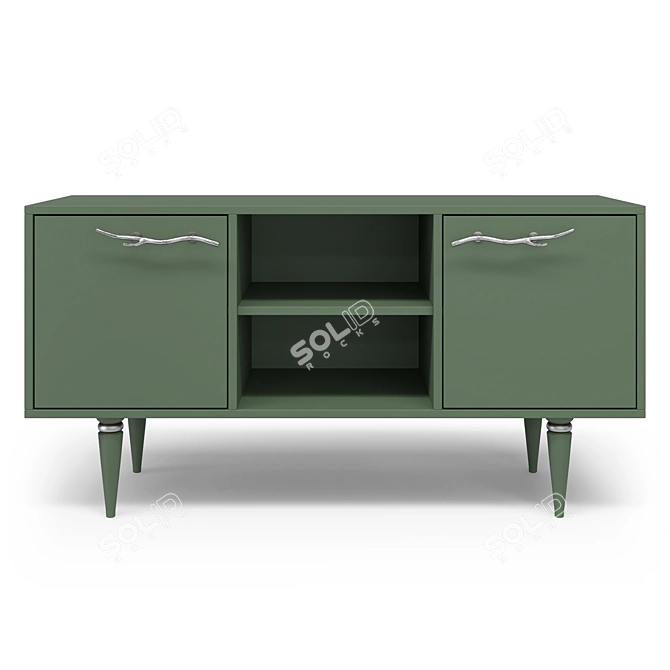 Art Kolor Matte TV Stand 3D model image 6