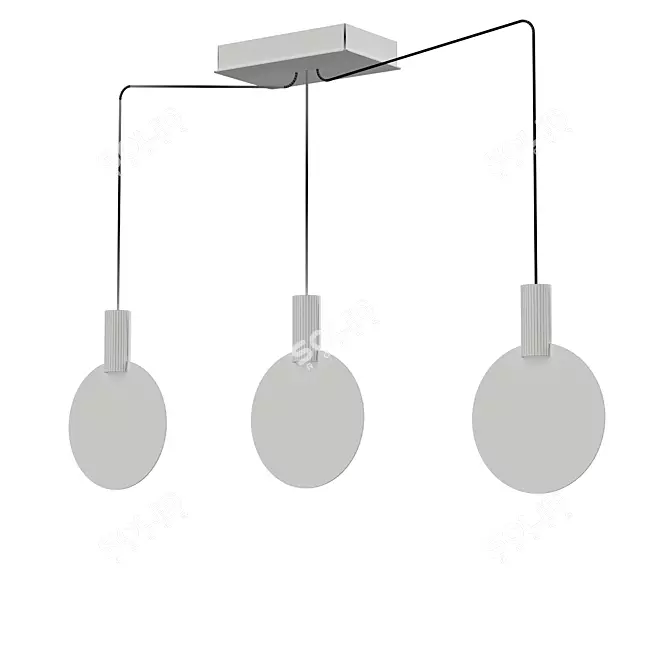 Opulent Six Pendant by GLODE 3D model image 2