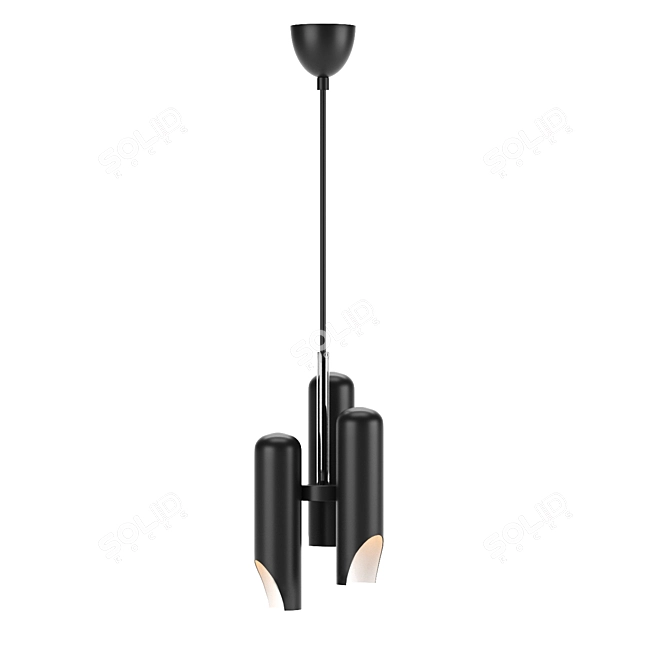 Modern Style Pendant Light 3D model image 1