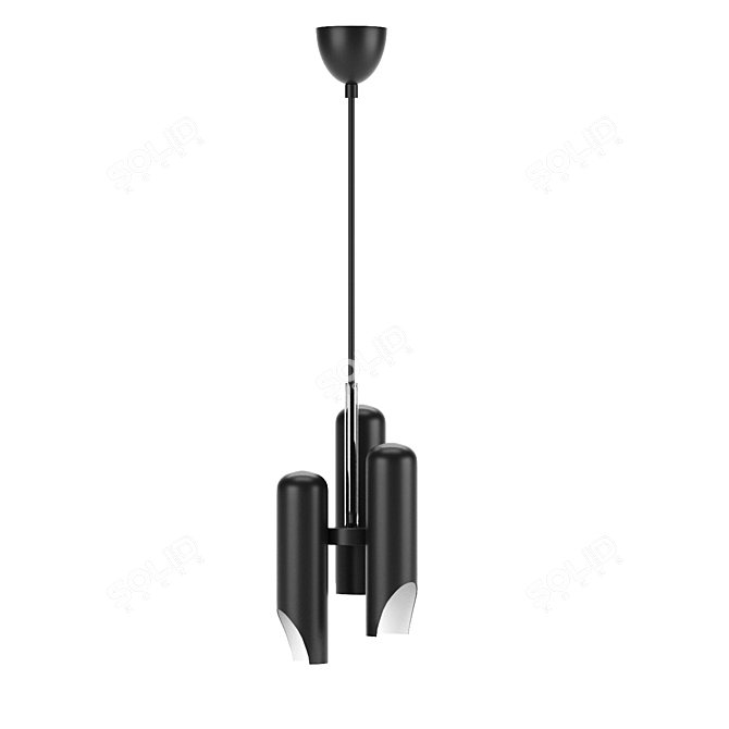 Modern Style Pendant Light 3D model image 2