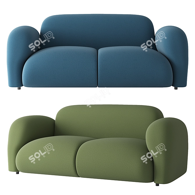 KANO Bigpang Lounge Sofa 3D model image 2