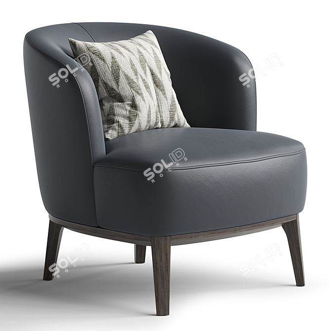 Modern Atlas V Armchair Design 3D model image 5