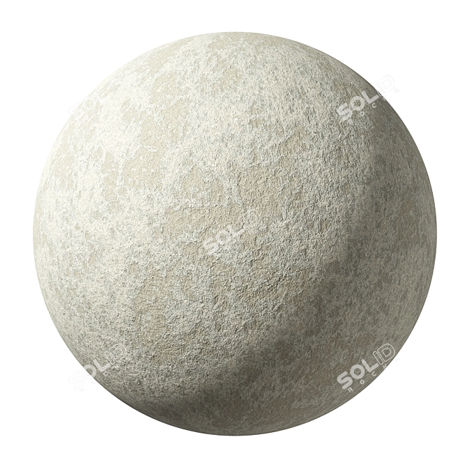 Seamless Plaster Material 79 Kit 3D model image 1