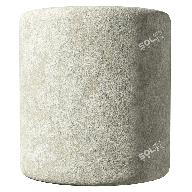 Seamless Plaster Material 79 Kit 3D model image 2