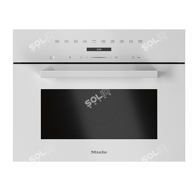 Miele 6-piece Oven Set 3D model image 5