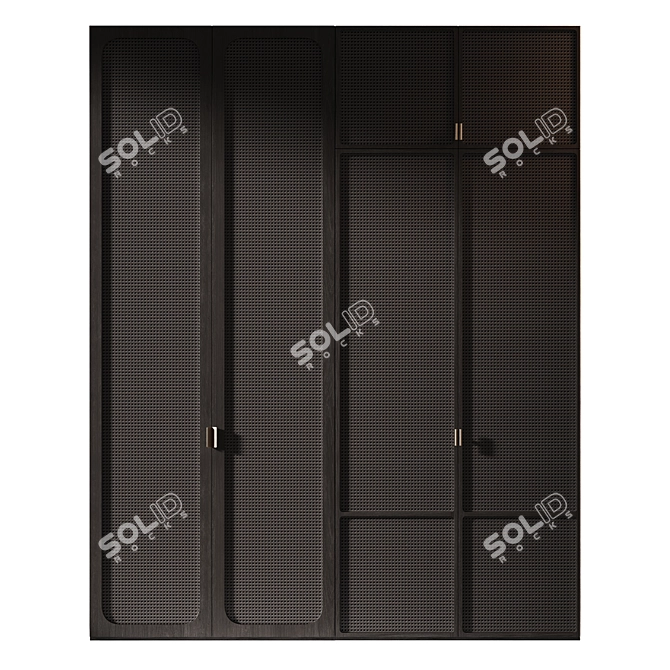 Dual Configuration Wood Furniture 3D model image 2