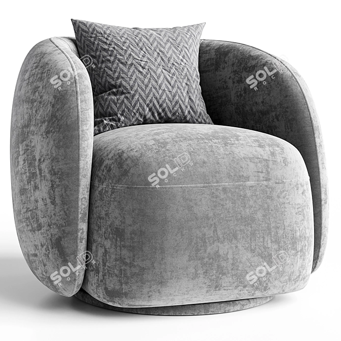 Modern Sunday Armchair 2017 Model 3D model image 2