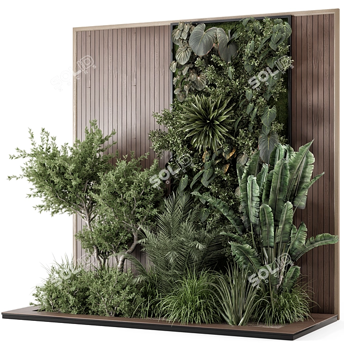 Vertical Garden Set 1774 - 3D Model 3D model image 1