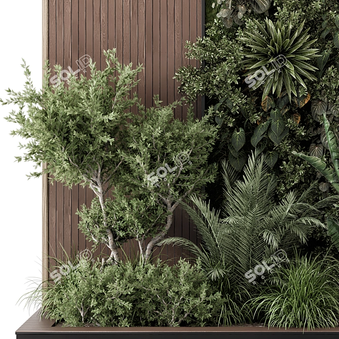 Vertical Garden Set 1774 - 3D Model 3D model image 4