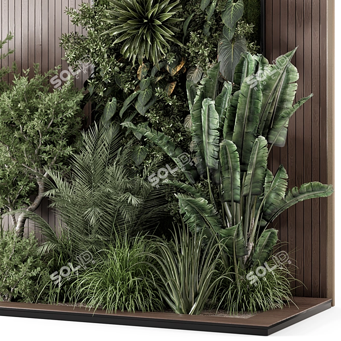 Vertical Garden Set 1774 - 3D Model 3D model image 5